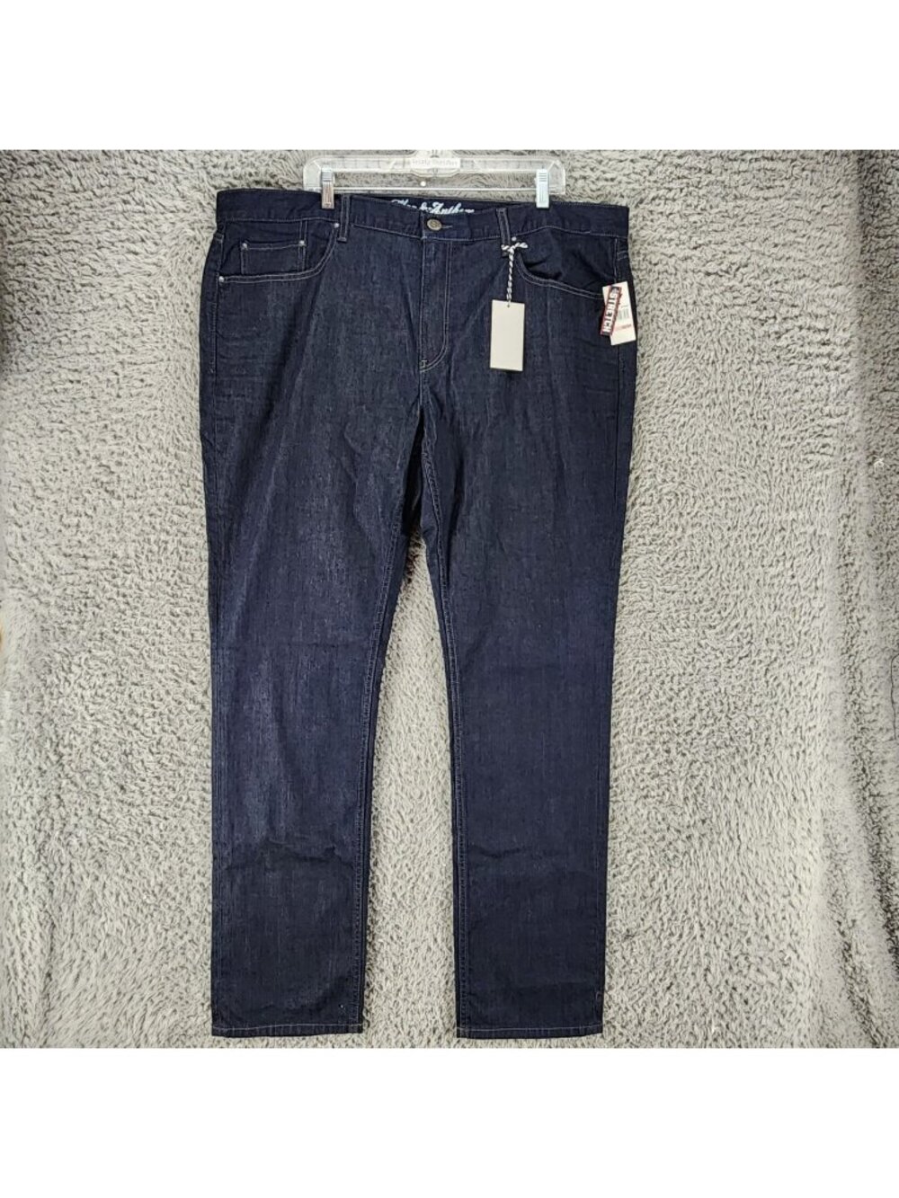 Flag & Anthem Jeans Mens 42x34 Dark Wash Stretch Mid Rise Oakland Slim *NWT*